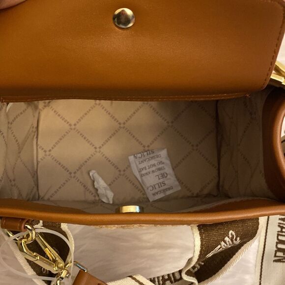 NWT Steve Madden (Bwebber)Satchel/Crossbody/Canvas Viral Tiktok Bag - Tweed - Picture 12 of 14